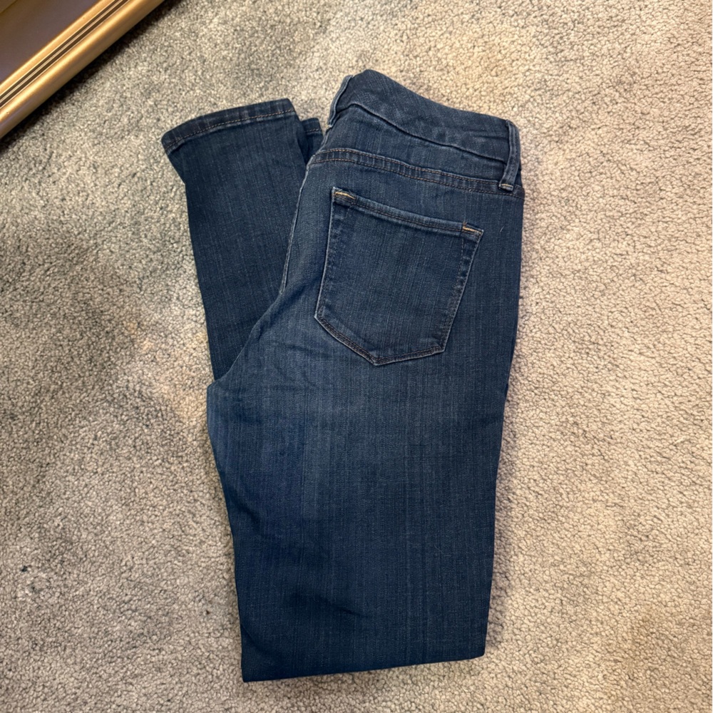 The Limited Dark Blue Skinny Jeans